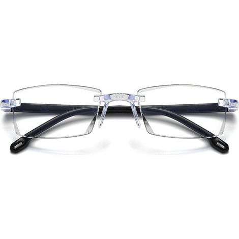 Lunettes de lecture ultra-légères anti-lumière bleue sans cadre (1/5)