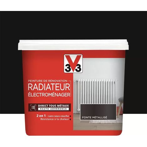 Peinture De Rénovation V33 Radiateur Électroménager V33 Fonte 0,75 L (1/3)