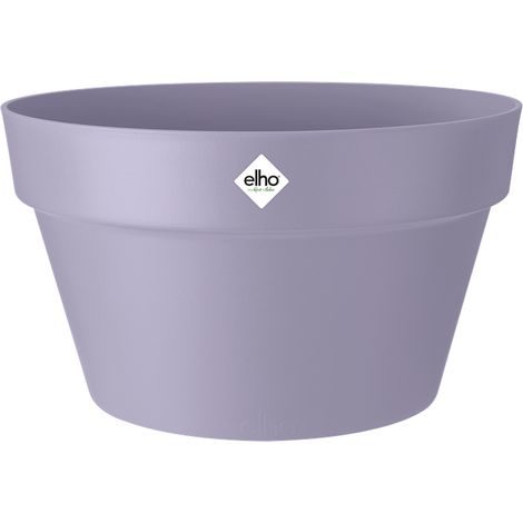 Elho Loft Urban Coupe 35 - Violet - L 35 x B 34.5 x H 20 cm - extérieur - 100% recyclé (1/3)
