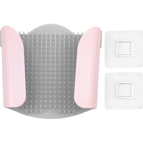 Hair Catcher Wall Non Slip Adhesive Anti Clogging Silicone