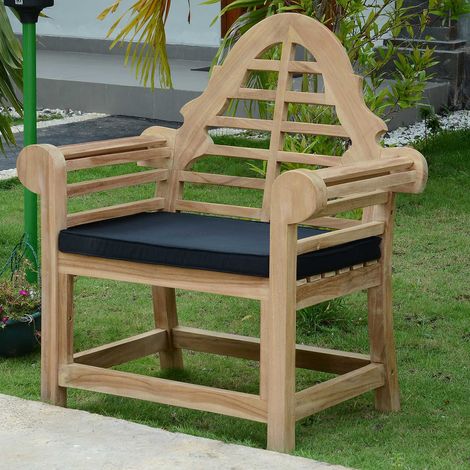 Coussin Noir pour fauteuil Marlborough (1/4)
