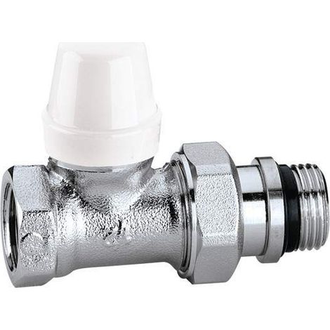 CALEFFI 432 Detentore Diritto Cromo Ø1" Per Ferro - 432603 (1/2)