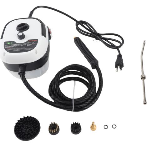 [JAMAIS UTILISÉ]Nettoyeur vapeur portable 1500 W, machine de nettoyage à vapeur haute température sous pression avec 3 têtes de brosse (1/5)