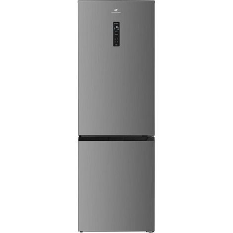 Réfrigérateur combiné - CONTINENTAL EDISON - CEFC400NFIXD - 402 L - Classe D - 60 x 68 x 186 cm - Inox (1/3)