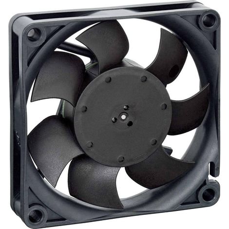 ebm-papst 714F ventilador axial negro 24 V 1,5 W