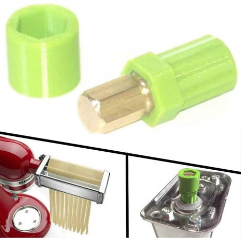 Ensemble de 3 raccords hexagonaux à cisaillement - Solution de réparation durable pour robot pâtissier sur socle - Laminoir à pâtes - Multicolore - SZRH AS