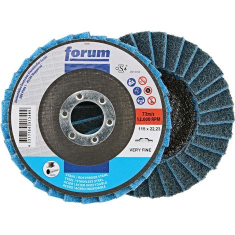 Fächerschleifscheibe Vlies 115mm vfn FORUM (1/2)