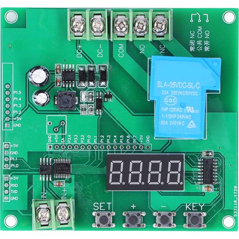 Module thermocouple de type K pour la détection de température et module relais de contrôle avec sortie de port série jusqu'à 30 A. (1/5)