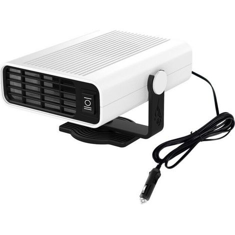 2 in 1 Portable Car Heater Heating/Cooling Function (12V, White) (1/5)