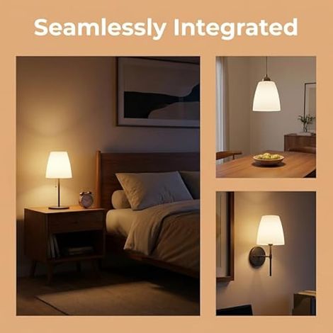 Abat-jour de rechange en plastique : 5 pièces de petite taille moderne pour lustre mural, table, suspension, lampadaire au sol, 42 mm