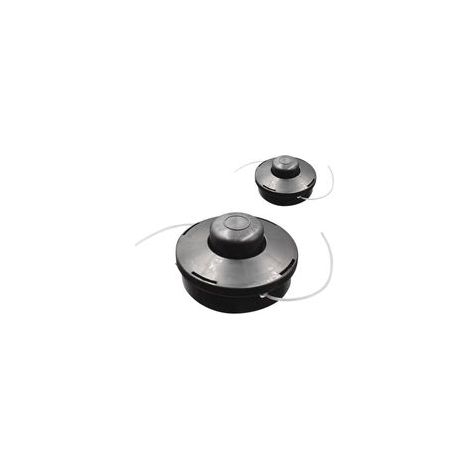 Lot de 2 têtes de rechange universelles pour débroussailleuses thermiques à double fil M10 x 1,25 (noires) (1/4)