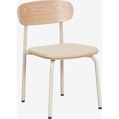 Sedia in ferro e legno Wilpier Kids SKLUM (1/5)