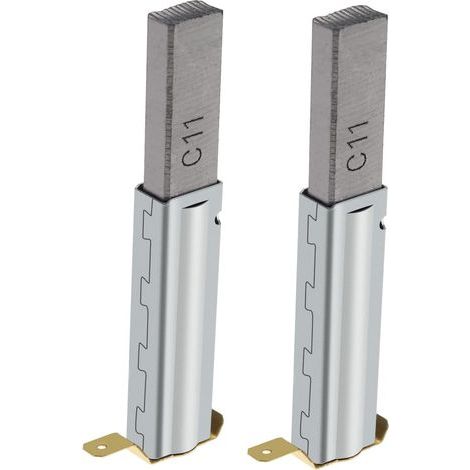 2 Stück Ersatz-Kohlebürsten, kompatibel mit 30/60/70/80/90L Industriesaugern, 11x6x29mm Staubsaugerzubehör (1/5)