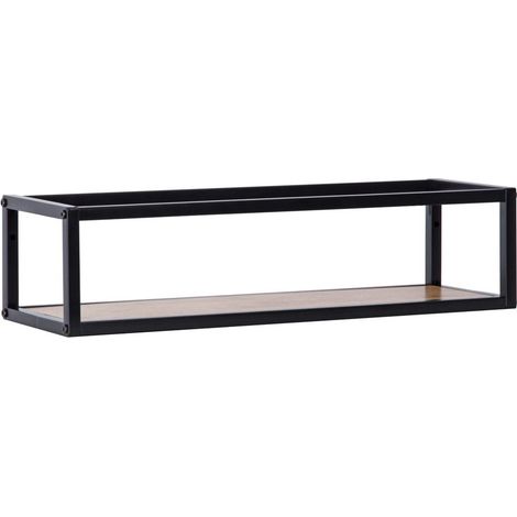 Etagère Naturel Blackframe 60x15x20 cm érable brillant BFRAMEPOL1 (1/5)