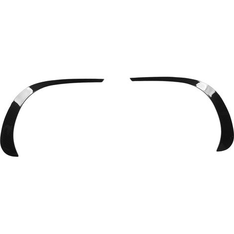 Paire Avant Pare-Choc Spoiler Fibre de Carbone Style Remplacement pour Mercedes GLC X253 GLC260 GLC300 2020+ (1/5)