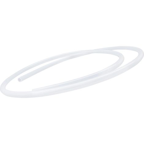Tuyau en silicone 7 mm ID x 9 mm OD 2 mètres, tuyau flexible en silicone transparent pour eau et air (1/5)