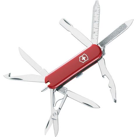 Victorinox MiniChamp Swiss Army multi-tool 58mm Red Model 06385NP