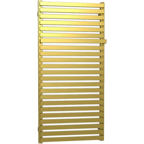 Scaldasalviette ad acqua calda d'oro di 510mm di altezza e 500mm di larghezza - 304 Watt - CIT510/500SXBRA