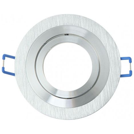 FAB 14348RE70  Orientare incassato. Cenote 1xgu10 Allume Tondo / Cromo 2x9,2x9,2 Cm 8 Taglio C / Portalampada