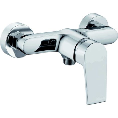 Robinet Mitigeur de Douche Mural - Chromé - Sun