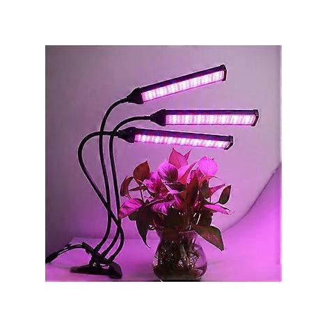 Drei Röhren 30W Pflanz- und Sämlingslampe, wasserdicht, LED-Wachstumslampe für Pflanzen, Blumen und Sukkulenten