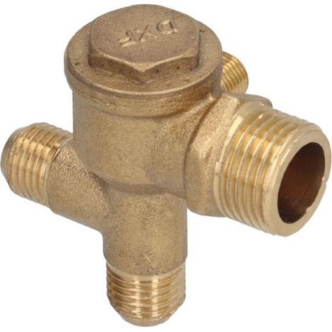 Clapet Anti-Retour - Compresseur D'Air - Laiton Haute Résistance - Pour Réservoir Sous Pression Et Pompe À Piston - 1 Pièce (1/5)