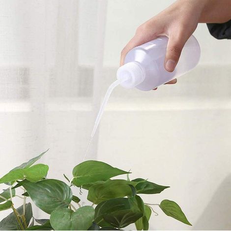 Annaffiatoio da 500 ml per piante grasse – beccuccio in plastica con scala graduata – flacone a pressione