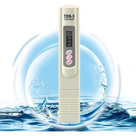 Medidor digital de TDS para la calidad del agua, medidor de PPM: mediciones rápidas y precisas para agua potable, piscinas y acuarios. (1/5)