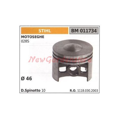 STIHL Kettensägenkolben 028S 011734