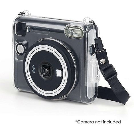 Étui transparent pour appareil photo SQ40, en polycarbonate cristal résistant à l'usure. (1/4)