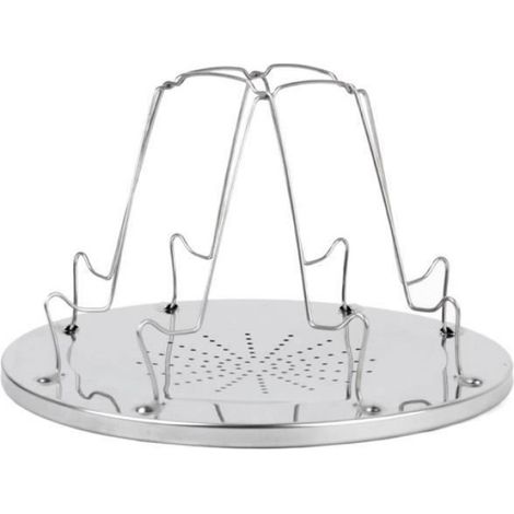 Support de Camping - Grille Pain - Pour Cuisinière à Gaz - 4 Tranches - Usage Occasionnel (1/4)