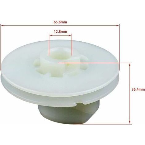 Poulie de Démarreur pour Husqvarna 135 140 435 435E 440 440II Seires Tronçonneuse. Pièces de Rechange Durables Accessoires Poulie de Lanceur à Rappel-- (1/3)