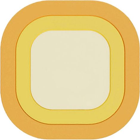 Tapis de table magnétique en silicone résistant à la chaleur, multi-usage, pour plats chauds et ustensiles de cuisine, antidérapant, jaune. (1/5)