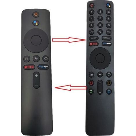Couleur MI TV Pour Xiaomi Mi TV, Box S, BOX 3, MI TV 4X télécommande vocale Bluetooth avec le contrôle Google Assistant (1/4)