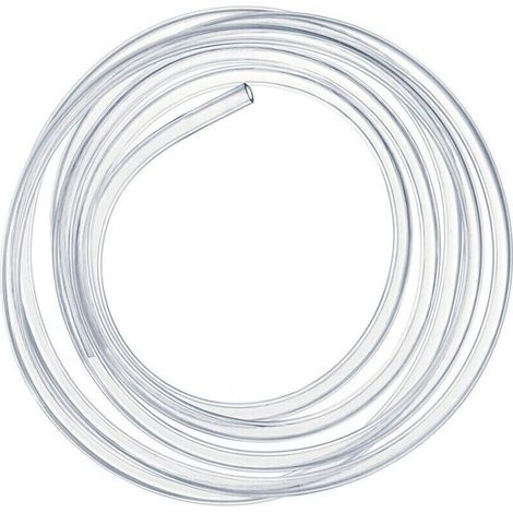Tuyau Transparent de Pression 10 mètres, 10 × 12mm Tuyauterie Flexible Tube de PVC (1/4)