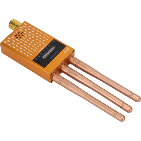 Détecteur de caméra à 3 antennes, puce haute sensibilité, scanner de signaux RF de 1 MHz à 8000 MHz pour entreprise (1/5)