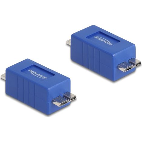 Delock USB 5 Gbps Adaptador Cambiador de GÃ©nero USB Micro-B macho a macho