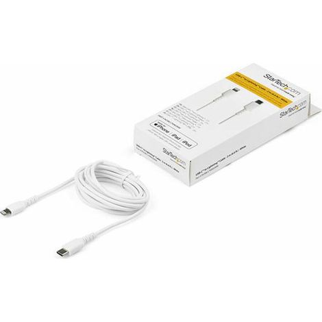 StarTech.com USB-C zu Lightning Kabel Weiß 2m