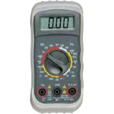 Mcair multimetro digitale fino a 600 volts ofmultimetro