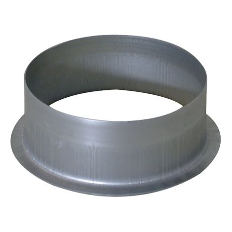 Raccord male en acier galvanise - diametre 80 mm - ALDES