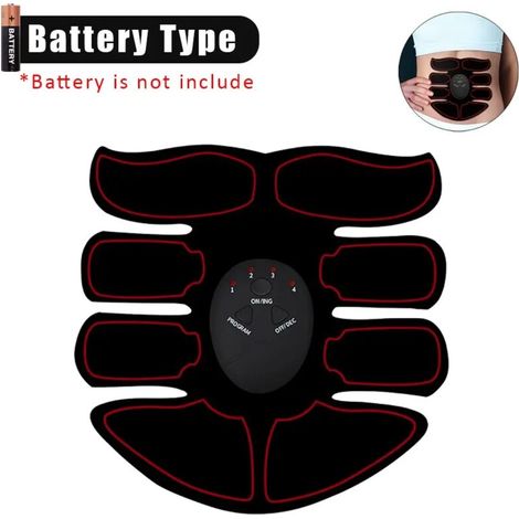 Appareil d'électrostimulation musculaire abdominale (EMS), appareil de renforcement musculaire pour les abdominaux et les hanches, massage à domicile pour affiner la silhouette et perdre du poids 0011