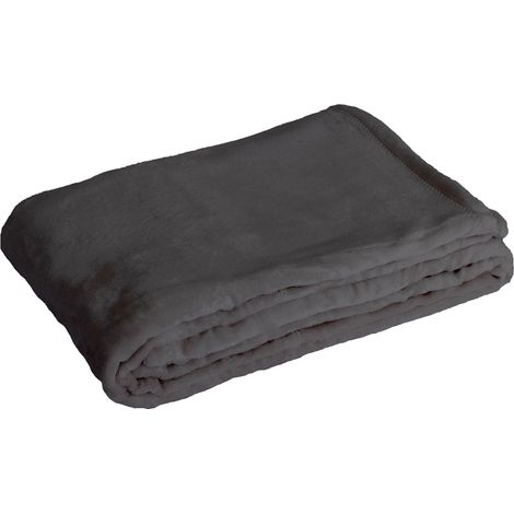Flauschige Decke 130 x 170 cm FLANNEL
