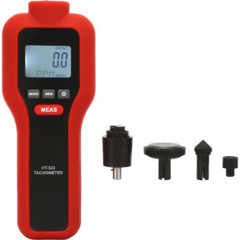 Non-contact tachometer, carefully manufactured, highly practical, simple to use indoors (1/5)