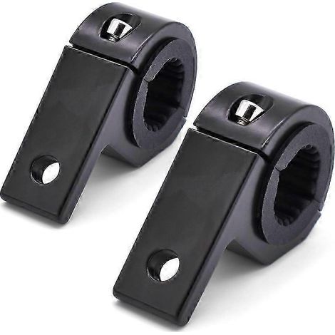 Kit de fixation pour phares LED de moto (nouveaux modèles) : supports et colliers de serrage pour tubes, compatibles avec les phares antibrouillard et autres accessoires moto. (1/5)