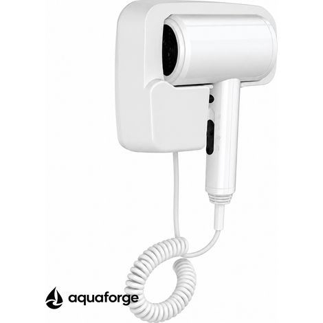 Sèche cheveux mural compact 1200 W séchage rapide 3 vitesses (1/5)