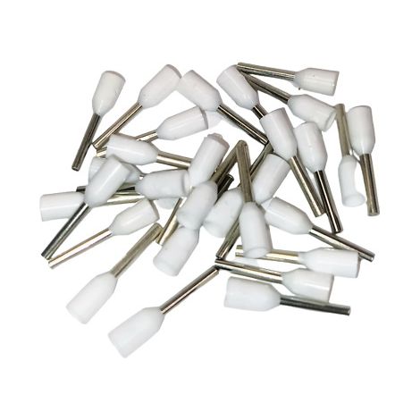 Kabelhülse Isolierte Hülsenklemme 0,5 mm² - 8 mm 100 Stück (1/2)