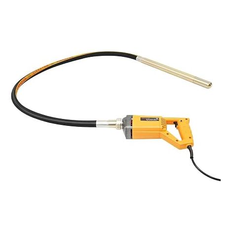 Vibreur Beton Betonniere Électrique 1300W Aiguille Vibrante Pour Beton 2M Vibrateur à Béton 4300 tr/min Plaque Vibrante Vibreur à Ciment Portable, Éliminer Bulles d'Air, Mélanger Le Béton (1/5)