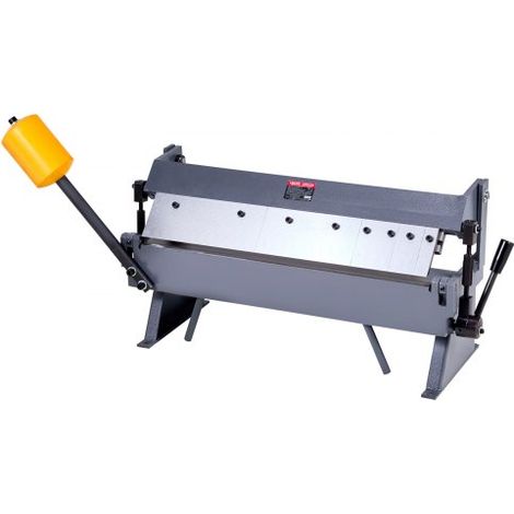 Plieuse Tôle, 61 cm, Frein à Tôle, Épaisseur de Pliage Acier Faible Teneur Carbone Calibre 16 1,5 mm, Réglable 0-135°, 5 Segments, Pliage Précis pour Acier Doux, Acier Inox, Cuivre, Aluminium (1/3)