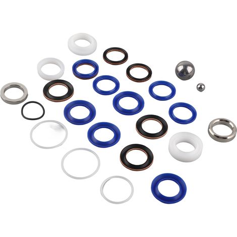 Kit réparation pompe airless 390 795 1095 3900 5900 7900 (248213) - Pièces détachées pulvérisateur, accessoires remplacement, joint et clapet, compatible appareils peinture. (1/5)