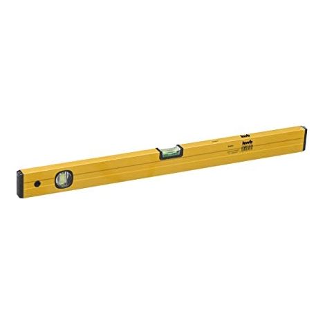 Nivel de burbuja kwb 60 cm aluminio precisión 0,5 mm m